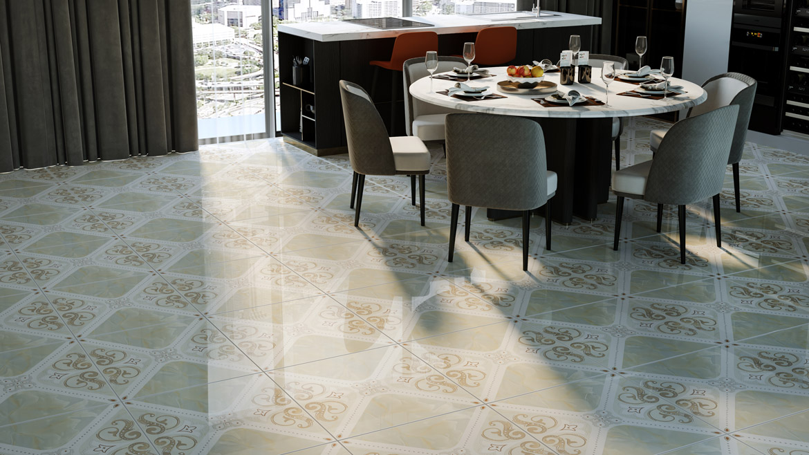 X Ceramics Group, Mirror Polish Floor Tiles